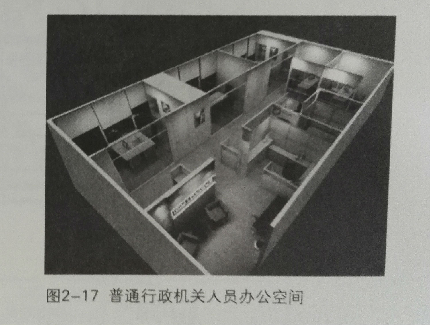 普通行政机关人员办公空间